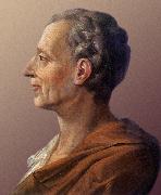 French school Portrait of Montesquieu oil